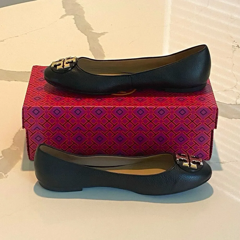 Tory Burch Claire Ballet Flat Size 10